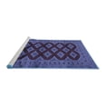 thumbnail image 2 of Ahgly Company Machine Washable Indoor Rectangle Persian Blue Traditional Area Rugs, 8' x 12', 2 of 4