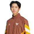 thumbnail image 5 of Men's adidas Originals  Brown D.C. United Culturewear Collection Full-Zip Track Jacket, 5 of 6