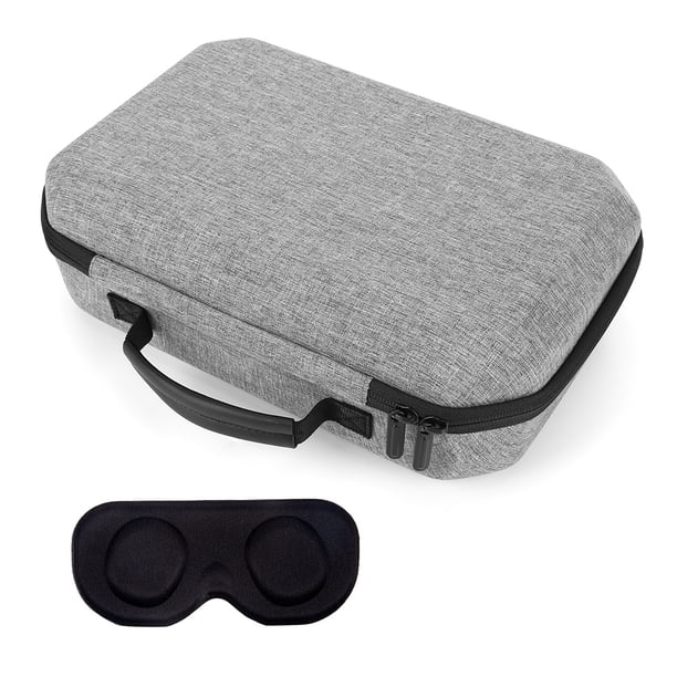Estuche rígido con cubierta de lente impermeable a prueba de golpes para auriculares Meta Quest 3 VR