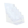 thumbnail image 3 of S SERENABLE Acrylic Brochure Holder Brochure Display Stand for Documents Menu Restaurant A5 4 Tier, 3 of 9