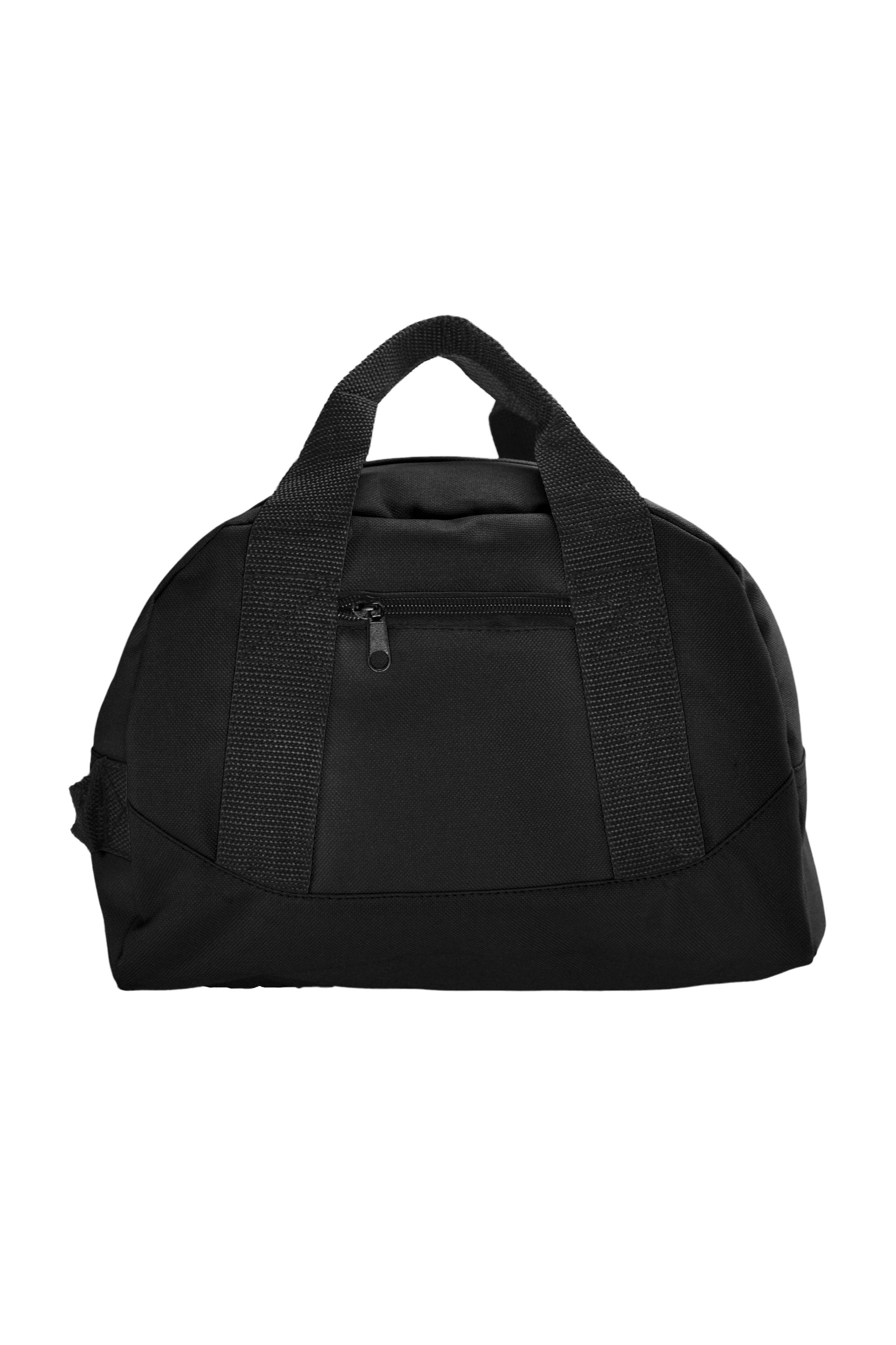 DALIX 12" Mini Duffel Gym Bag in Black photo 6