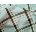 thumbnail image 4 of oneOone Silk Tabby Fabric Madras Check Printed Fabric 1 Yard 42 Inch Wide, 4 of 4