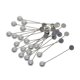thumbnail image 3 of 20 piezas de bricolaje abalorios para proteger palo configuración de bandeja forma forma forma en para res mujeres boutonniere pines artesanía Perla Gloria Broche de traje de alfileres de solapa, 3 of 9