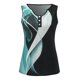 thumbnail image 3 of Cropped Tank Top Camiseta sin mangas de verano 2023 para mujer, camisetas sin mangas con cuello de , camisetas elegantes y cómodas, chaleco holgado, camisola (Sky Blue, XXL), 3 of 5