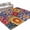 Blue, variant on Hallway Runner Rug 2'x6', Boho Colorful Floral Kitchen Runner Rugs Non-Slip Carpet Mats, Spring Flower Botanical Sunflowers Plant Bedside Rugs Runners Washable Floor Carpet for Bathroom Laundry Room