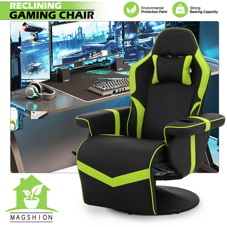 Magshion Massage Video Gaming Recliner Chair, Ergonomic Computer