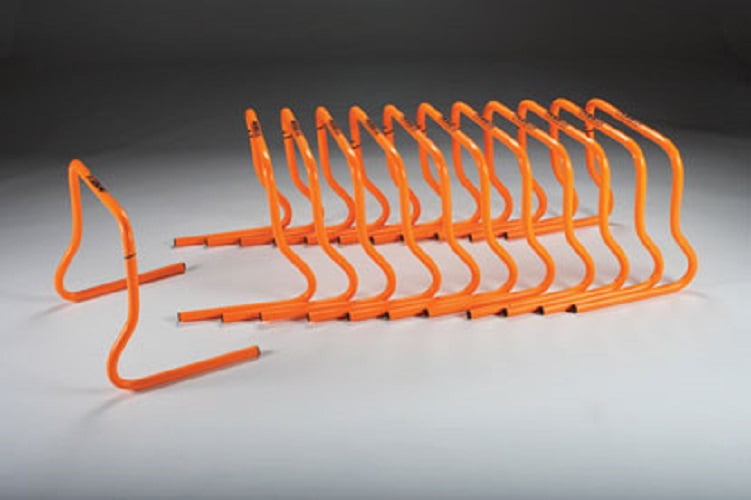 Bulk 15'' Speed Hurdles, Orange, 12/Set