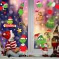 thumbnail image 3 of Calcomanías navideñas para ventanas Decoraciones para ventanas Calcomanías para ventanas Decoraciones para ventanas Accesorios para fiestas navideñas Calcomanías para ventanas Grinch de Navidad… esquí esquí Gafas de esquí, 3 of 5