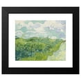 thumbnail image 2 of Vincent van Gogh 18x15 Black Modern Framed Museum Art Print Titled - Green Wheat Fields, Auvers (1890), 2 of 5