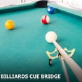 thumbnail image 5 of Retractable Billiards Cue Stick Bridge With Removable Brass Bridge Head, Billiards Pool Cue Accesso, 5 of 5