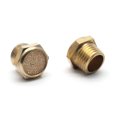 thumbnail image 3 of 10pcs Brass Sintered Bronze Breather Vent Flat Pneumatic Muffler Filter 1/8" NPT, 3 of 6