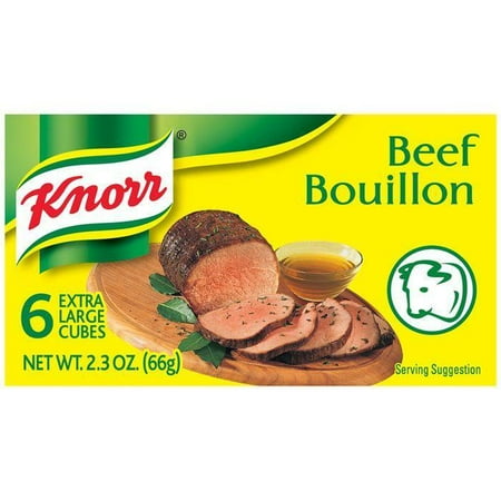 Knorr Beef Bouillon Cubes - Knorr beef flavored bouillon, 2.3 oz (pack of 24)