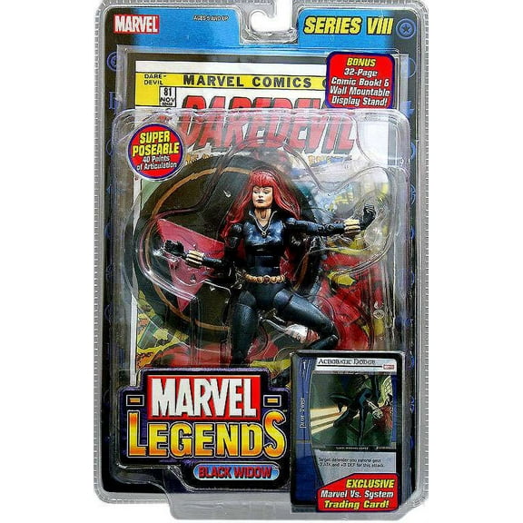 Marvel Series 8 Black Widow Action Figure