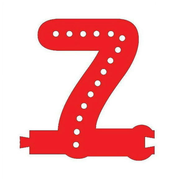 Smart LED Number 7 - RED