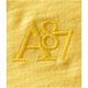 thumbnail image 2 of Camiseta con cuello en V bordado A87 Aeropostale para hombre amarillo mediano, 2 of 2