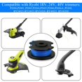 thumbnail image 2 of Home 6-Pack Durable /Trimmer Spools,Compatible with Black and Decker Weed Eater, Easy to Install (6 Spools, 1 Cap,1 Spring) 6+1 Pcs, 2 of 7