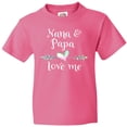 thumbnail image 3 of Inktastic Nana and Papa Love Me- Heart Grandchild Youth T-Shirt, 3 of 5