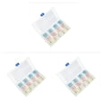 thumbnail image 1 of Moyic 120 Pieces Insulated Solder Connectors Crimps Box Terminal with Storage Accessory Welding Soldering for Home Industry Working Type1 NO1, 1 of 6