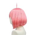thumbnail image 4 of Spyfamily Anya Wig Women Pink Bob Short Hair Wigs Cosplay Party Full Head Wigs Tw, 4 of 5