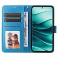 thumbnail image 5 of Funda tipo cartera GANGXUN para OPPO A5 Pro , diseño girasol, cuero PU, soporte, cierre magnético, tarjetero, 5 of 5