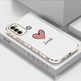 thumbnail image 2 of Funda De Lujo Para Motorola Moto G60 G50 G53 G52 G42 G30 G20 G22 G52 G60S G10 G82 Una Corazón Rosa, 2 of 4