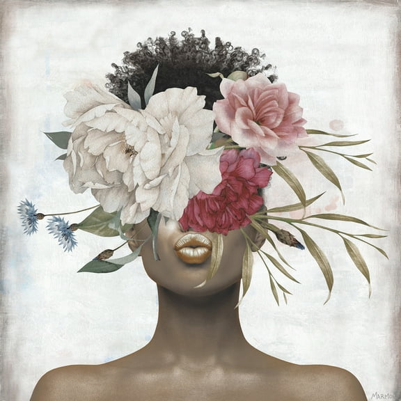 Marmont Hill Just Kiss Me Painting Print on Wrapped Canvas