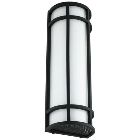 

Sunlite Black LED CCT Color Tunable 3000K 4000K 5000K Outdoor Decorative Light Sconce Fixture - 4 in