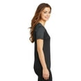 thumbnail image 3 of Sport-Tek Ladies PosiCharge Competitor Sleeve Blocked Neck Tee-4XL (Black/ Iron Grey), 3 of 6