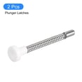 thumbnail image 4 of Uxcell Plunger Latches, 6x70mm/0.24x2.76inch Steel Spring-Loaded Bolt Plunger Latch, 2Pack, 4 of 5