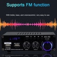 thumbnail image 4 of AS-22 12Volt Compact Size Audio Power Portable Sound Speaker Amp for Car and Home, 4 of 7