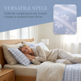 thumbnail image 4 of Unique Bargains 2Pcs Cotton Smooth Cooling Bedding Pillowcase Queen Color F, 4 of 4