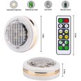 thumbnail image 4 of Luces Puck LEASTYLE LED Inalámbricas a Batería con Control Remoto, 4 of 6