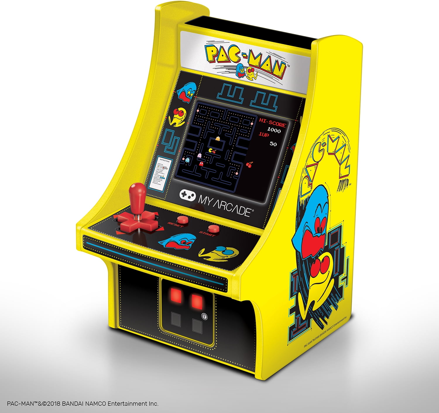 Arcade Classics - Handheld Ms Pac-man Mini Arcade Game (4