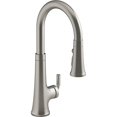 thumbnail image 1 of Kohler K-23766-VS Tone Pull Down Kitchen Faucet with Response, 1 of 1