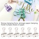 thumbnail image 4 of Abrazaderas De Papel, Resistentes, Hermosas, Fáciles De Manejar, 50 Piezas, Clips De Carpeta Huecos, Fuerza De Sujeción Fuerte, Multipropósito Para Certificado Para Boleto, 4 of 8