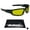 Yellow, variant on Bikershades Motorcycle Riding Foam Padded Sunglasses Men'S Biker Goggles Tinted Yellow Lens Wind Proof