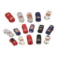 thumbnail image 3 of 16x modelo de vehículo, modelo de coche de juguete, coches de juguete de construcción para niños, colección de rompecabezas de Micro paisaje, modelo, 3 of 8