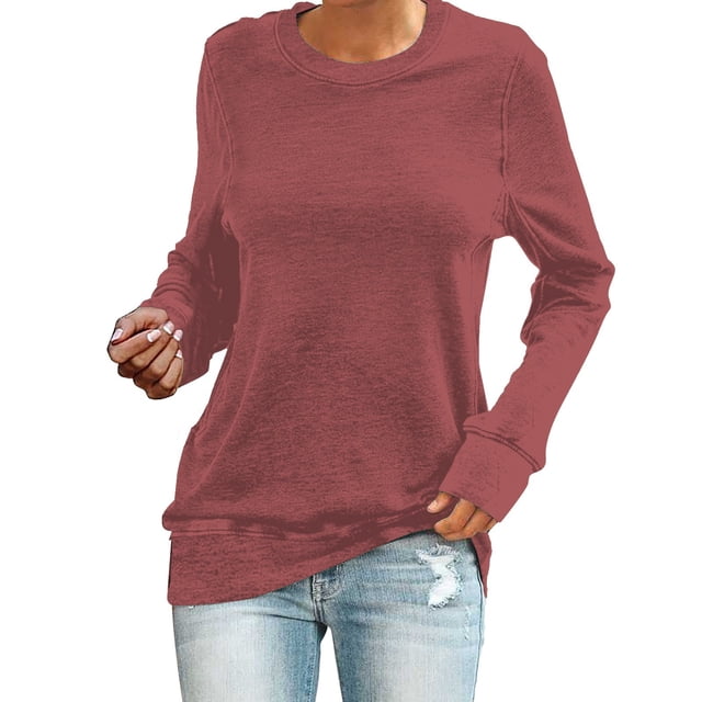 Customizable Women's Hoodless Sweatshirt DIY Photo Text Design Comfortable Casual Fashion Top