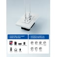thumbnail image 4 of ELEGRP USB Outlets Receptacles, USB C Wall Outlet Supports 20W Power Delivery for iPhone/Samsung Galaxy/iPad Pro, 20 Amp Outlet with USB C Ports, Wall Plate included, UL Listed, 4 of 8