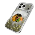 thumbnail image 2 of Chicago Blackhawks Linen Logo iPhone Glitter Case, 2 of 6