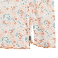 thumbnail image 6 of BLTIBY Cute Loungwear Outfits for Girls Summer Cotton Floral Graphic Short Sleeve Top with Shorts Casual 2 Piece Sets Orange 7-8Years, 6 of 6