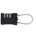 thumbnail image 4 of BIMZUC TSA Luggage Locks Resettable 3 Digit Combination Padlock for Office Gym Locker Suitcase, Black (4.33 inches / 11 cm) - High Security and Durability for Travel, 4 of 9