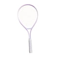 thumbnail image 2 of Raqueta de tenis para niños de 25 pulgadas, raqueta de tenis de práctica liviana y portátil con mango ergonómico, equipo de entrenamiento de jardín. Púrpura, 2 of 8