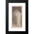 thumbnail image 2 of Richard Nicolaüs Roland Holst 11x18 Black Modern Framed Museum Art Print Titled - Two Standing Figures, After Matthijs Maris (1892), 2 of 5