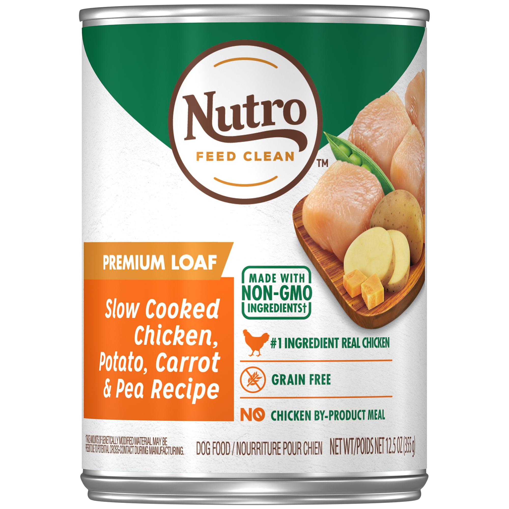 NUTRO PREMIUM LOAF Adult Canned Wet Dog Food Slow Cooked ...