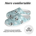 thumbnail image 6 of Lsque Cute Panda Bear Pattern Womens Comfort Cotton on Scuff With Memory Foam and Anti-skid Sole Slipper-35/36, 6 of 7