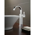 thumbnail image 4 of Delta Vero Single Handle Vessel Bathroom Faucet, Champagne Bronze, 4 of 7