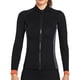 thumbnail image 1 of Greeniant Chaqueta de buceo de alta eficiencia a prueba de frío Material de nailon buena elasticidad trajes de baño fuerte protector solar cuero Deportes acuáticos Mujer Negro XS Greeniant OD020694-07, 1 of 6