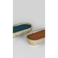 thumbnail image 2 of Mianzi Bamboo Oval Podium Tray Small Blue, Already Assembled, Traditional and Contemporary, 1 Piece, 2 of 3