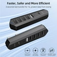thumbnail image 5 of 6 Ports USB Hub for PS5 Slim Console Disc ＆ Digital 2023, High-Speed Extra USB Port Extender for PS5 Slim Accessories, Charging Adapter for PS5 Slim with 1 Type C 3.0 + 4 USB-A 2.0 + 1 Charging Port, 5 of 7